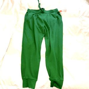 Colsie Green Joggers L NWT 💚